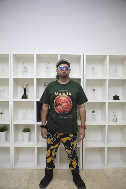 Sutradara film Gundik Anggy Umbara saat berkunjung ke kumparan. Foto: Dicky Adam Sidiq/kumparan