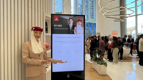 Emirates Travel Store Jakarta. Foto: Gitario Vista Inasis/kumparan