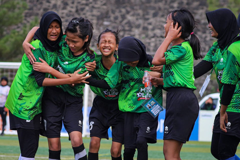 MilkLife Soccer Challenge. Foto: kumparan