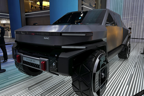 GAC Pickup 01 di Shanghai Auto Show 2025. Foto: Erandhi Hutomo Saputra/kumparan