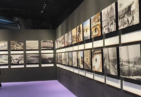 Pameran Jusur "Jembatan Persaudaraan antara Indonesia dan Arab Saudi" di Masjid Istiqlal, Jakarta, Kamis (24/4/2025). Foto: Widya Islamiati/kumparan