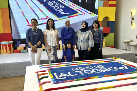 Konferensi pers kampanye "Main Jangan Main-main" dan LACTOGROW Playworld di Jakarta Pusat, Kamis (24/4/2025). Foto: Nabila Fatiara/kumparan