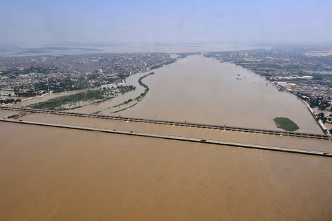 Ilustrasi Sungai Indus. Foto: Stringer/AFP