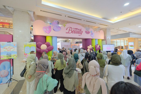 Festival kecantikan Land of Beauty (LOB) yang diisi ragam tenant beauty, fashion, lifestyle, hingga F&B. Foto: Dok. Ambarrukmo