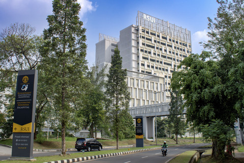 Ilustrasi Gedung RS UI. Foto: Shutterstock