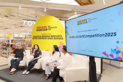 MR.D.I.Y. Indonesia Art Competition 2025 terbuka untuk seluruh warga negara Indonesia dengan hadiah total Rp 280 juta. Foto: dok. MR.D.I.Y. Indonesia