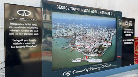 George Town Unesco. Foto: Muthia/kumparan