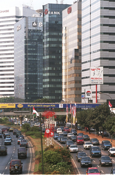 Ilustrasi Kota Jakarta zaman dahulu. Foto: Kemal Jufri/AFP