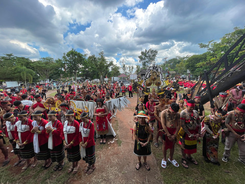 Festival Naik Dango ke-2 di Pontianak. Foto: Rabiansyah/Hi!Pontianak