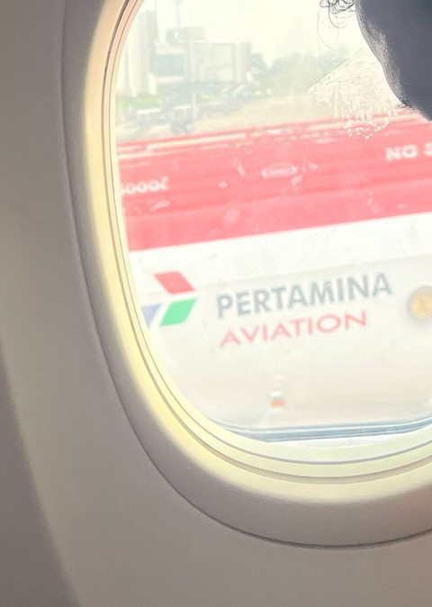 Foto pesawat sedang isi BBM di Bandara Kertajati, Sabtu (26/4/2025). Dok: Bustanul Arifin