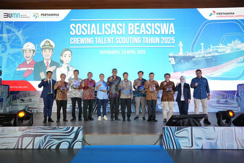 PT Pertamina International Shipping (PIS) membuka program beasiswa Crewing Talent Scouting sebagai upaya memperkuat SDM pelaut. Foto: dok, PIS