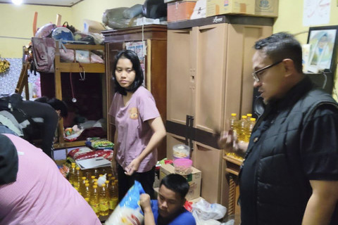 Sindikat pemalsu voucher sembako di Cempaka Putih, Jakarta Pusat. Foto: Dok. Istimewa