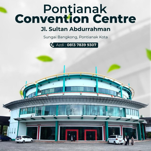 Pontianak Convention Center. Foto: Dok. Instagram @diskominfopontianak