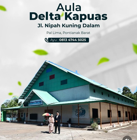 Aula Delta Kapuas. Foto; Dok. Instagram @diskominfopontianak
