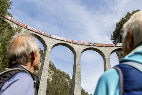 Landwasser Viaduct. Foto: Dok. Rhaetian Railways