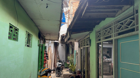 Suasana di RW 12, Tanah Tinggi, Johar Baru, Jakarta Pusat pada Minggu (27/4/2025). Foto: Abid Raihan/kumparan