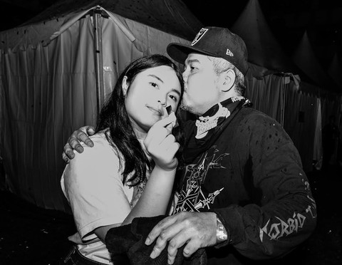 Ricky Siahaan dan putrinya, Kara Siahaan. Foto: Instagram/tabfortabita
