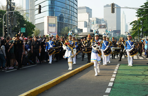 Parade Inspirasi Diri di CFD Jakarta. Foto: Istimewa