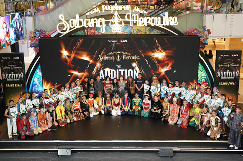 "The Audition" Pagelaran Sabang Merauke di Main Atrium Grand Indonesia East Mall. Foto: Istimewa