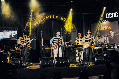 The Lantis di program acara Pengadilan Musik. Foto: Istimewa