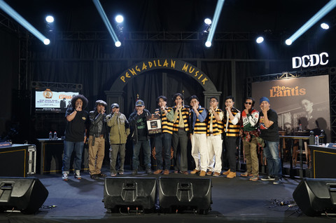 The Lantis di program acara Pengadilan Musik. Foto: Istimewa