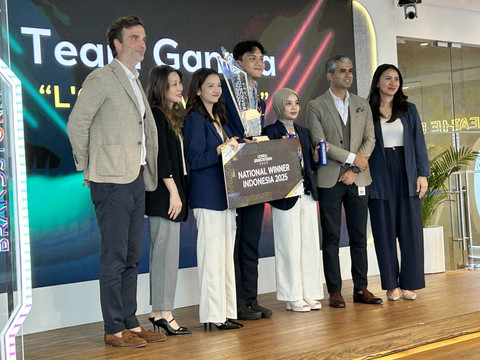 Tim Ganara dari ITB, pemenang nasional L'Oreal Brandstorm 2025. Foto: Judith Aura/kumparan