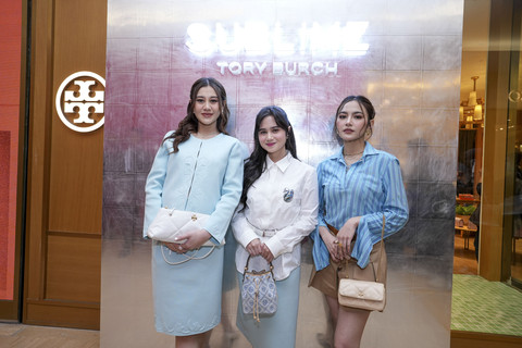 Peluncuran parfum Tory Burch Sublime di Plaza Indonesia, Jakarta Pusat, Kamis (24/4/2025). Foto: Dok. Tory Burch