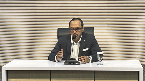 Juru bicara KPK Tessa Mahardhika Sugiarto saat diwawancarai wartawan di Gedung Merah Putih KPK, Jakarta, Rabu (30/4/2025). Foto: Fadhil Pramudya/kumparan