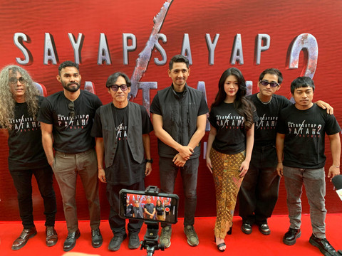 Konferensi pers film Sayap-Sayap Patah 2 di XXI Epicentrum, Jakarta Selatan, Rabu (30/4).  Foto: Vincentius Mario/kumparan
