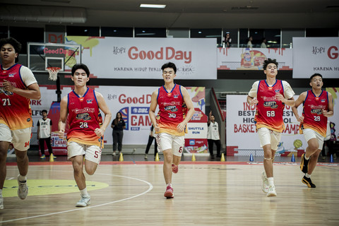 Pengumuman Top 50 Kopi Good  Day DBL Camp 2025. Foto: Dok. DBL Indonesia
