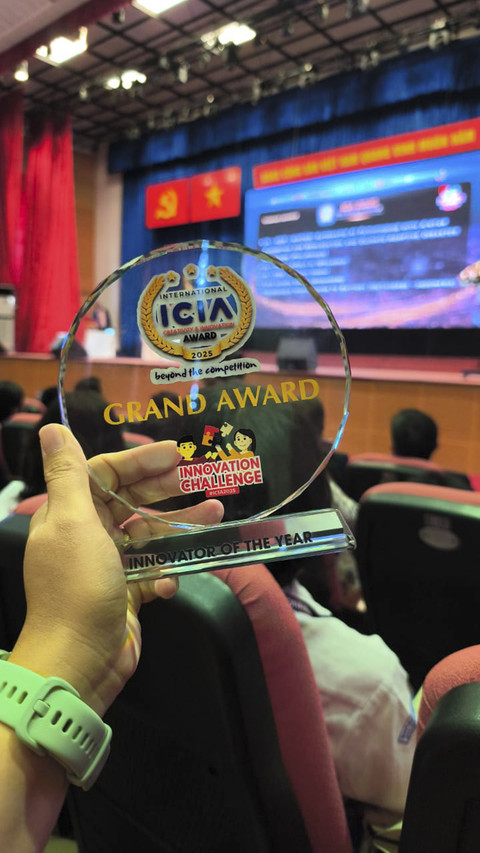 3 Siswi SDIT Nurul Fikri Depok raih penghargaan internasional ICIA berkat inovasi pangan berkelanjutan. Foto: Dok. Pribadi