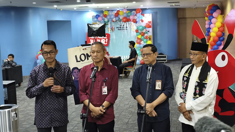 Konferensi pers terkait peringatan hari pendidikan di Gedung ACLC KPK, Jakarta Selatan, Jumat (2/5/2025). Foto: Jonathan Devin/kumparan
