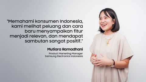 Mutiara Ramadhani, Product Marketing Manager Samsung Electronics Indonesia. Foto: Dok. Samsung