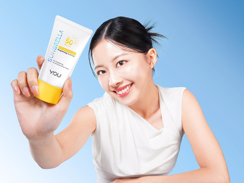 Y.O.U Sunberella 2% Niacinamide Brightening Sunscreen. Foto: Y.O.U