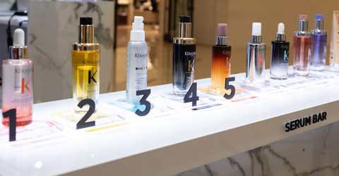 Kérastase Kiosk Serum Bar. Foto: Kérastase