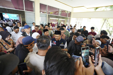 Menteri Sosial Saifullah Yusuf di Sasana Budaya, Universitas Negeri Malang, Jumat (2/5/2025). Foto: Dok. Kemensos