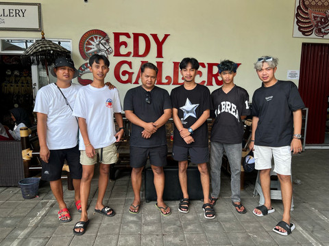 Garuda Wisnu Satria Muda (GWSM), kelompok jatilan anak muda asal Magelang. Foto: iqbaltwq/Pandangan Jogja