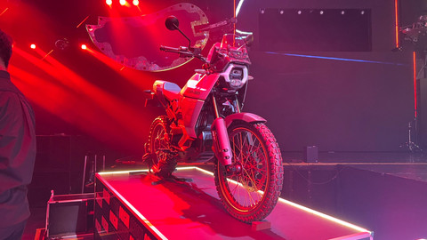 Luncuran motor listrik baru Can-AM Foto: Trio Bagus Witjaksono/kumparan