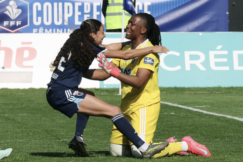 Paris FC juara Coupe de France Feminine atau Piala Prancis Wanita 2024/25. Foto: AFP/FRANCOIS LO PRESTI