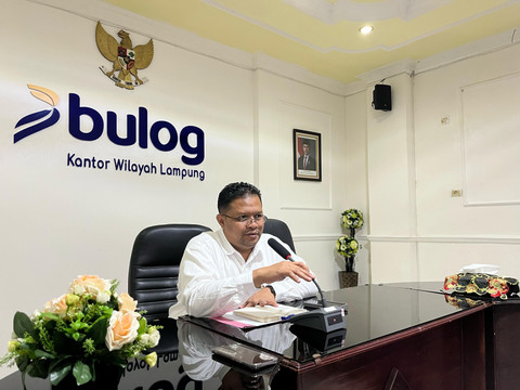Pimpinan Perum Bulog Kanwil Lampung, Nurman Susilo | Foto : Eka Febriani / Lampung Geh