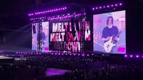 Konser Day6 3rd World Tour: Forever Young di Jakarta, Sabtu (3/5/2025). Foto: Nabila Ulfa/kumparan