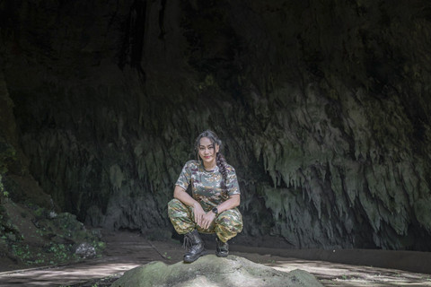 Zita Anjani kunjungi Geopark Kebumen. Foto: Dok. Istimewa