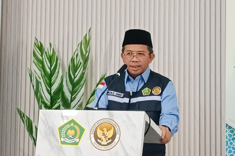 Direktur Pelayanan Haji Luar Negeri Kementerian Agama, Muchlis Hanafi. Foto: Kemenag RI