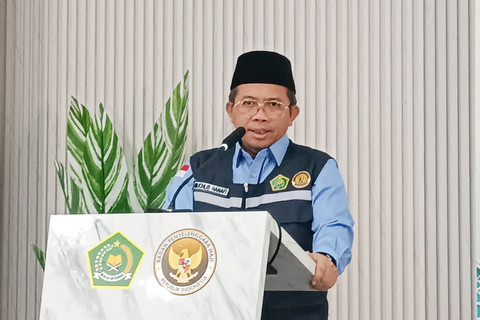 Direktur Pelayanan Haji Luar Negeri Kementerian Agama, Muchlis Hanafi. Foto: Kemenag RI