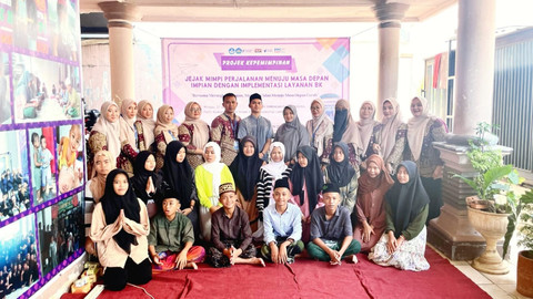 Kelompok 2 Calon Guru Program Pendidikan Profesi Guru (PPG) Universitas Lampung (Unila) sukses menggelar Proyek Kepemimpinan bertajuk 