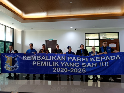 Gugatan PB PARFI terhadap Kemenkumham, di PTUN Jakarta Utara, Senin (5/5/2025).  Foto: Giovanni/kumparan