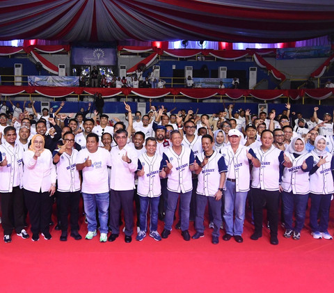 Puncak perayaan May Day di Pertamina Arena, Simprug, Jakarta, Kamis (1/5). Foto: Dok. Pertamina