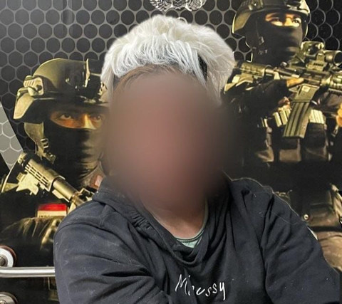 SI (22) diamankan Polresta Pontianak atas perbuatannya, Foto: Istimewa.