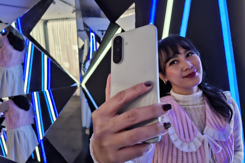 Samsung Galaxy A56 5G. Foto: Kevin Kurnianto/kumparan