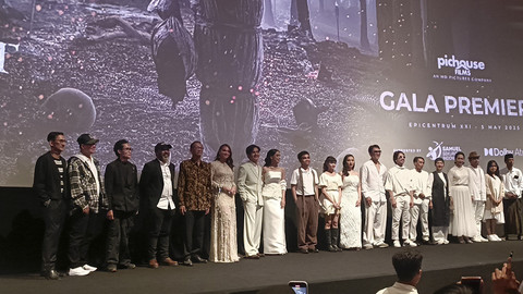 Gala Premiere Film Pembantaian Dukun Santet di XXI Epicentrum, Jakarta Selatan, Senin (5/5/2025). Foto: Giovanni/kumparan